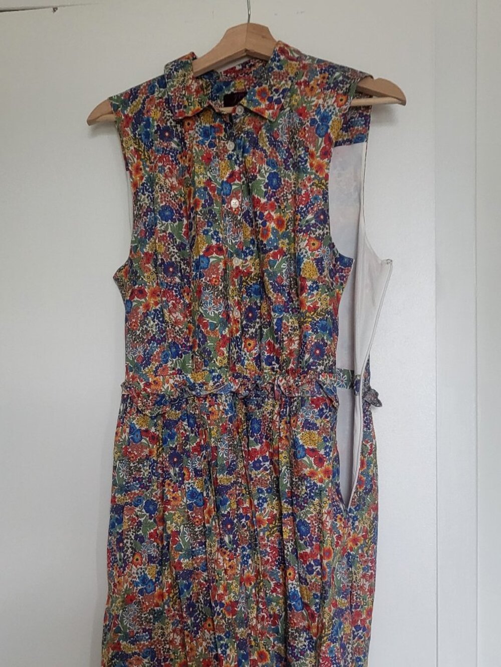 J. Crew Collared Floral Dress